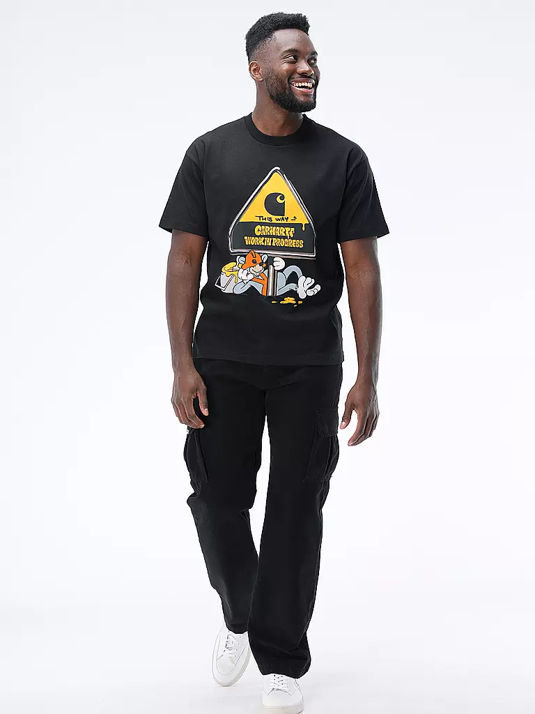 CARHARTT WIP | T-Shirt DEADKEBAB KNOCK KNOCK | schwarz