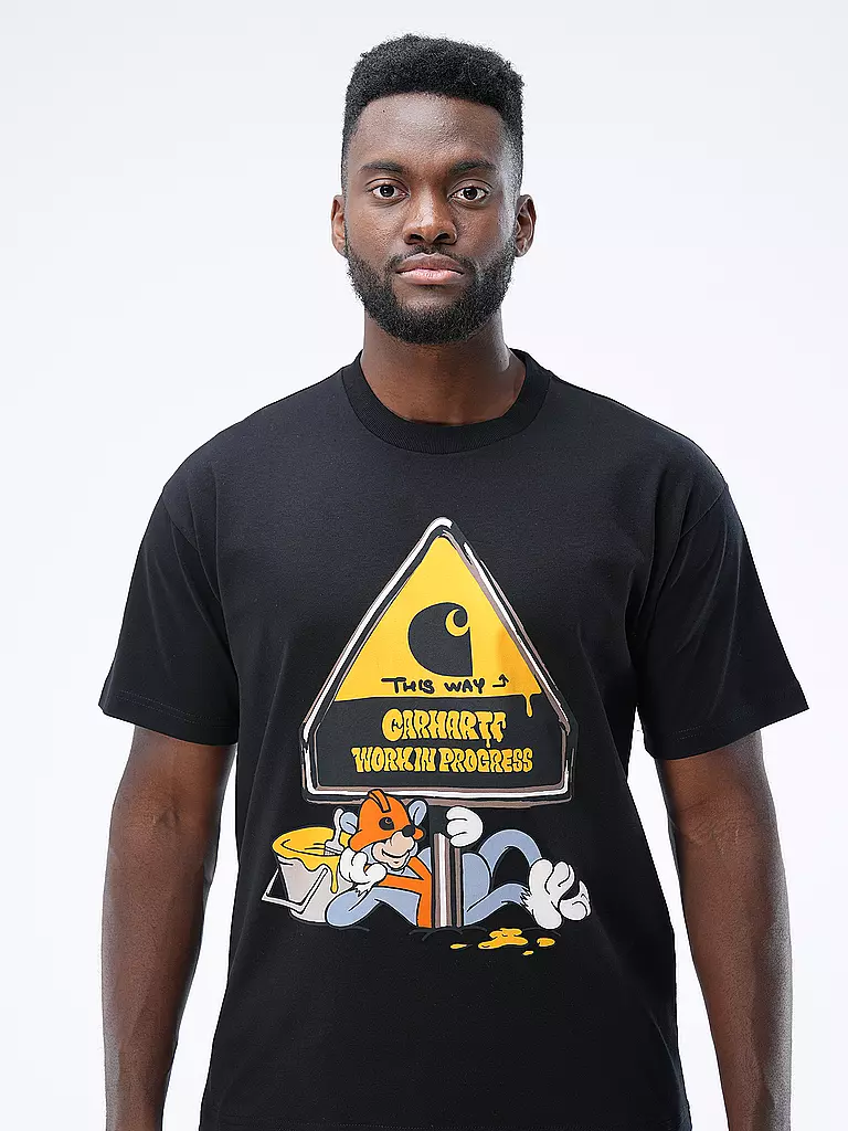 CARHARTT WIP | T-Shirt DEADKEBAB KNOCK KNOCK | schwarz