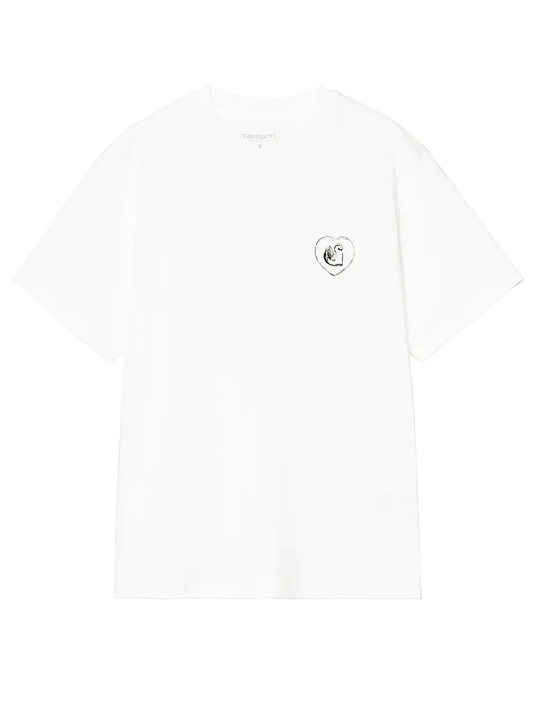 CARHARTT WIP | T-Shirt HEARTS OF HARTTS  | weiss