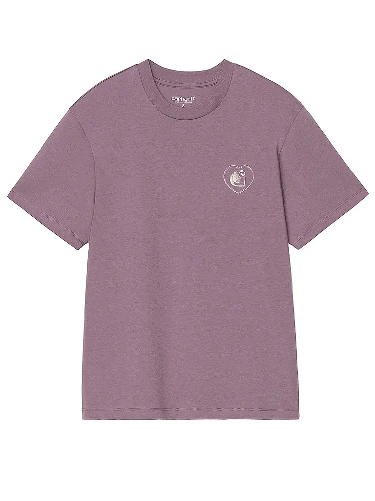CARHARTT WIP | T-Shirt HEARTS OF HARTTS  | lila