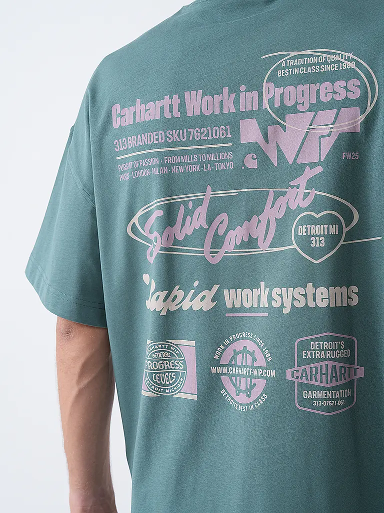 CARHARTT WIP | T-Shirt NETWORKS | grün