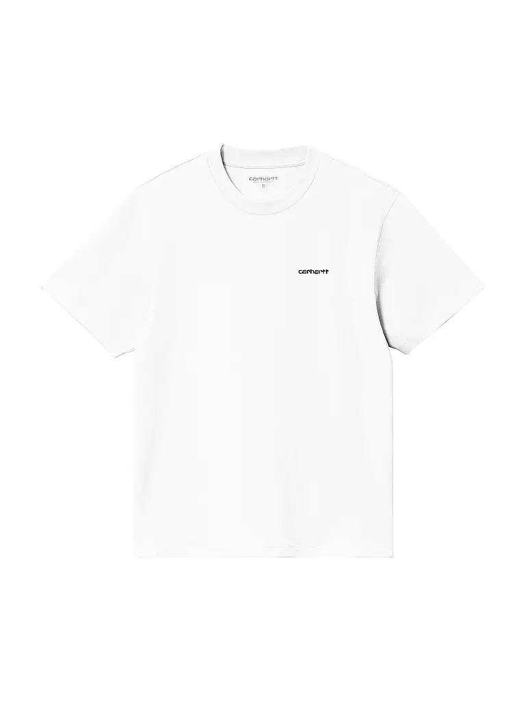 CARHARTT WIP | T-Shirt SCRIPT EMBROIDERY | weiss