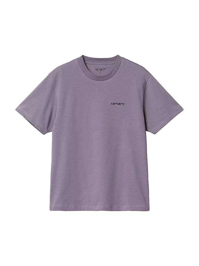 CARHARTT WIP | T-Shirt SCRIPT EMBROIDERY | lila