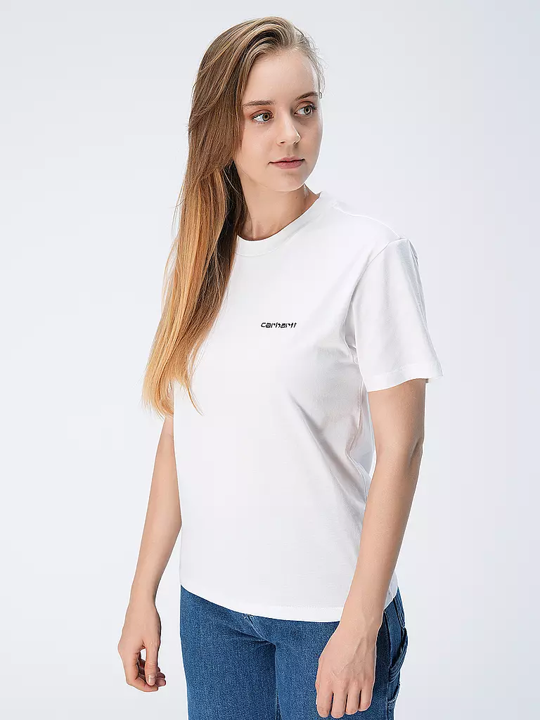 CARHARTT WIP | T-Shirt SCRIPT EMBROIDERY | schwarz