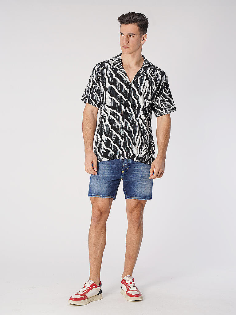 Carlo Colucci Karohemd für Herren Hemdgröße 43/44 kariert