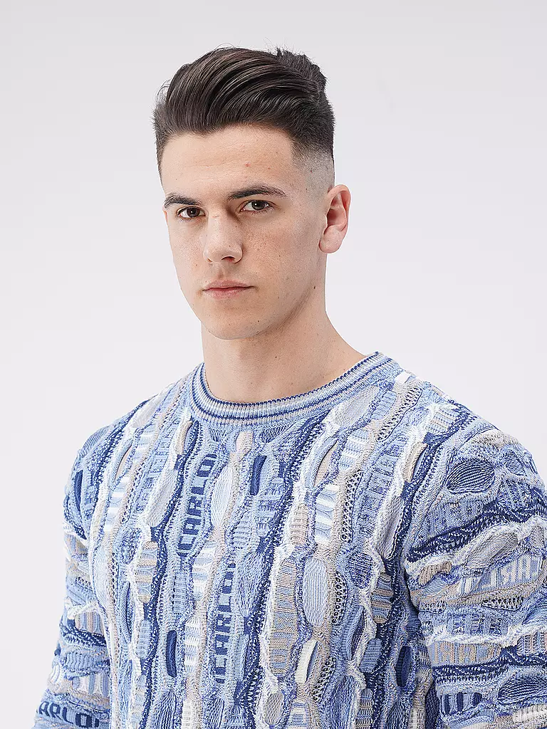 CARLO COLUCCI | Pullover | blau