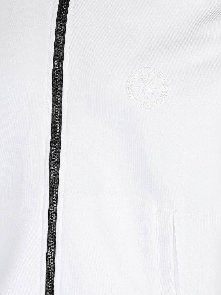 CARLO COLUCCI | Sweatjacke  | weiss