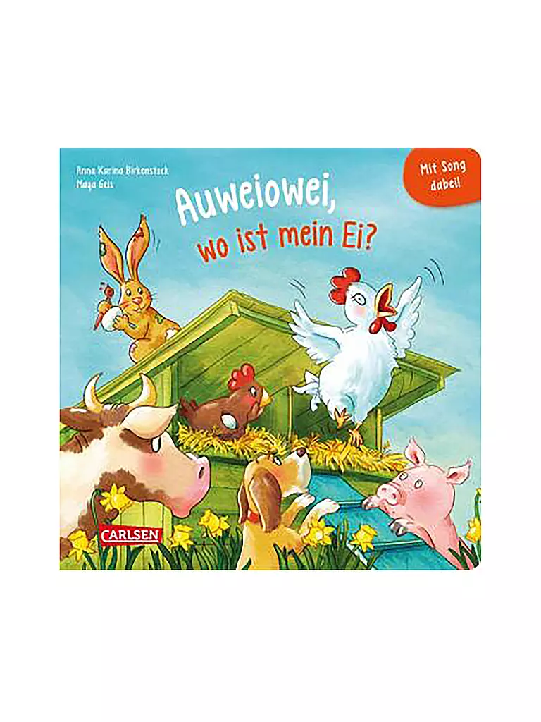 CARLSEN VERLAG | Buch - Auweiowei, wo ist mein Ei? Mit Song dabei! | keine Farbe