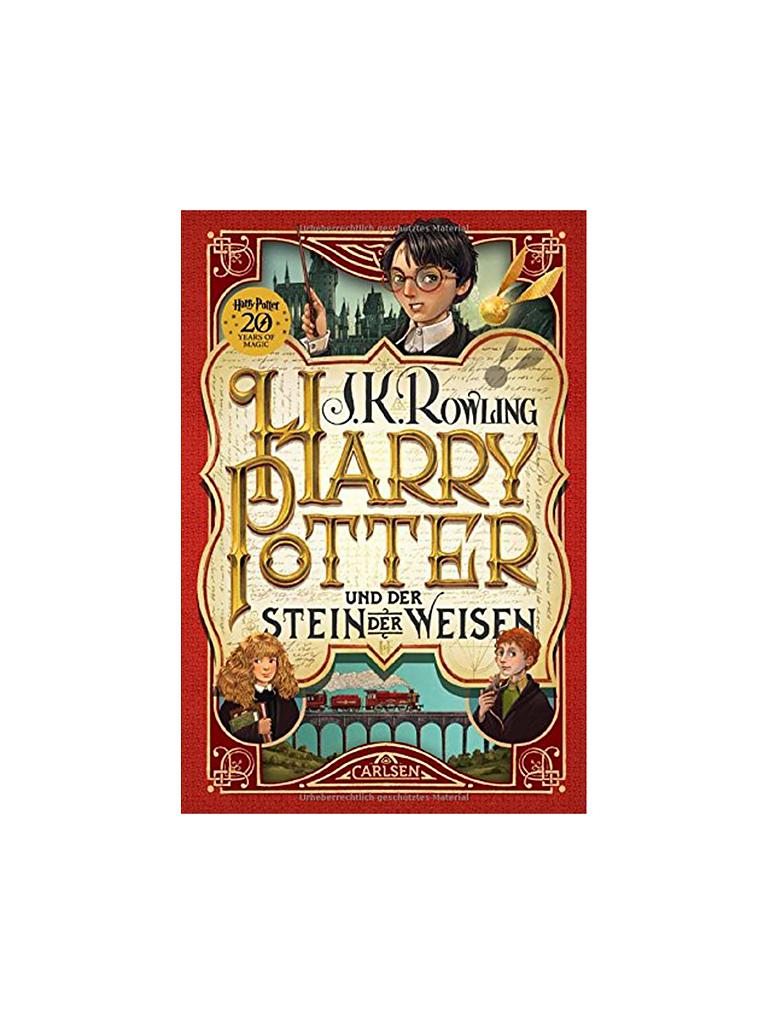 CARLSEN VERLAG Buch Harry Potter und der Stein der Weisen Band 1 (Gebundene Ausgabe) transparent