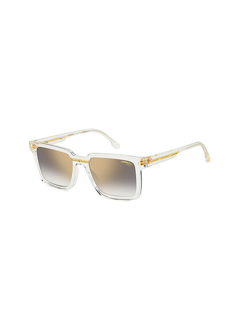 Carrera Herren Carrera VICTORY C 02/S 900/FQ Sonnenbrillen Bio -Polyamid Kristall Grau/Gold Quadratisch Normal Schattiert