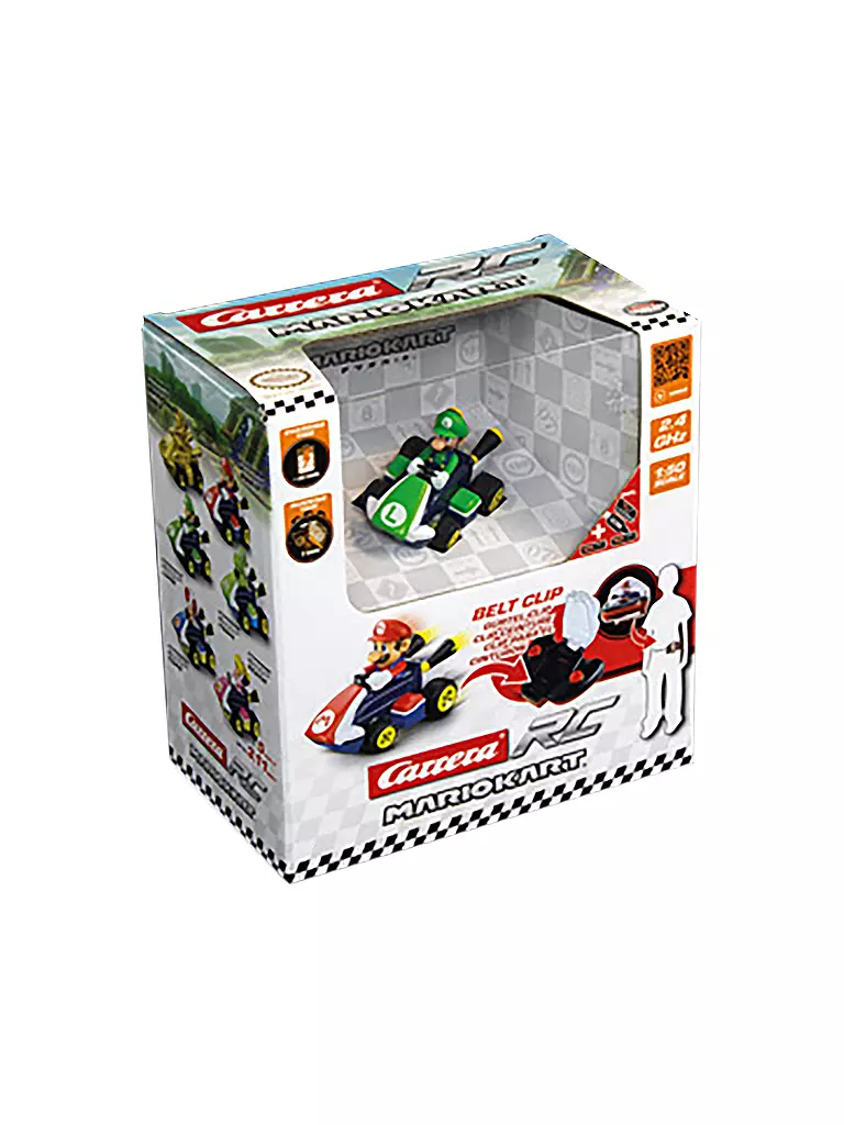 CARRERA | 2,4GHz Mario Kart™ Mini RC, Luigi | keine Farbe