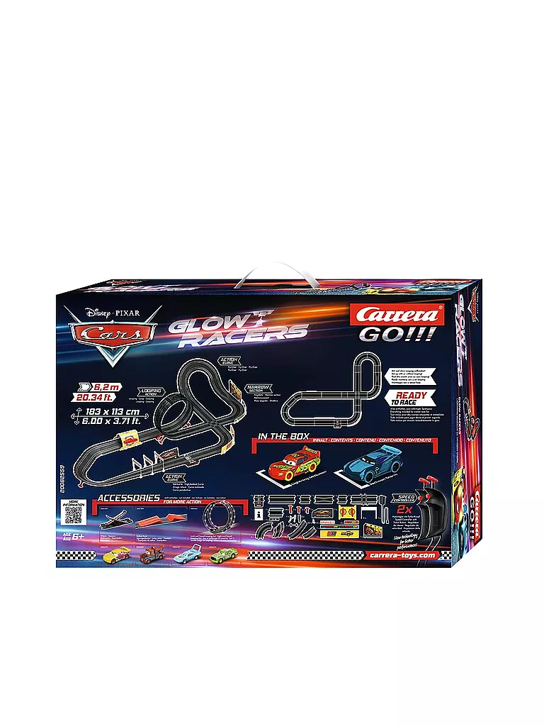 CARRERA | Disney·Pixar Cars - Glow Racers | keine Farbe