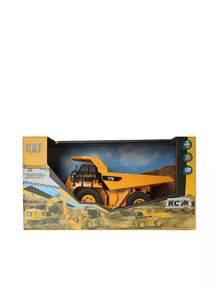 CARRERA | RC 1:35 RC CAT 770 Mining Truck (B/O) | keine Farbe