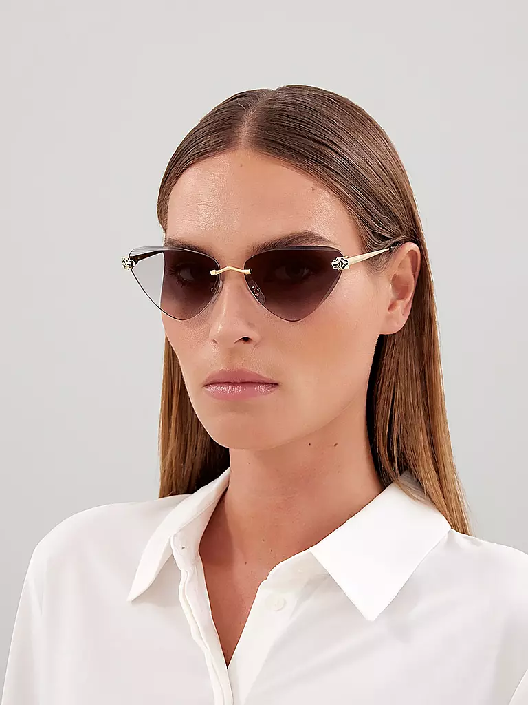 CARTIER | Sonnenbrille CT0399S | gold