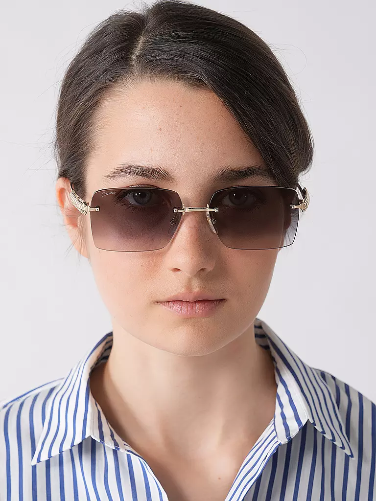 CARTIER | Sonnenbrille CT0545S | gold