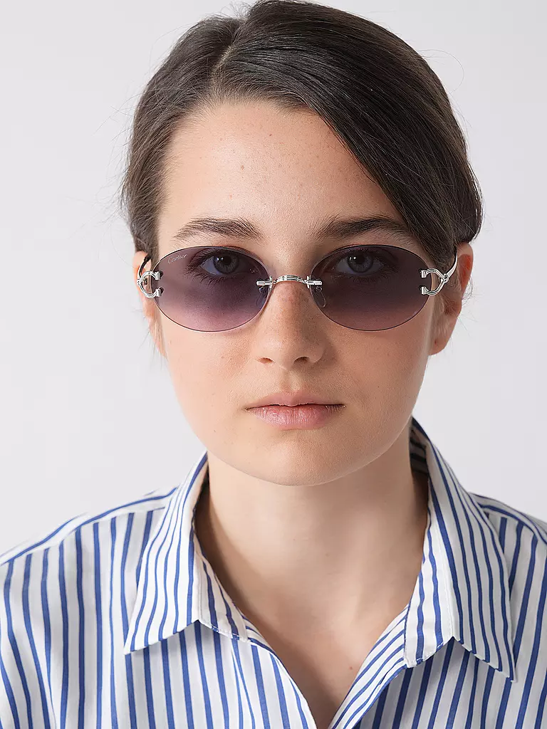 CARTIER | Sonnenbrille CT0551S | silber