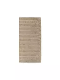CAWÖ | Duschtuch NOBLESSE 80x160cm Mittelblau | beige