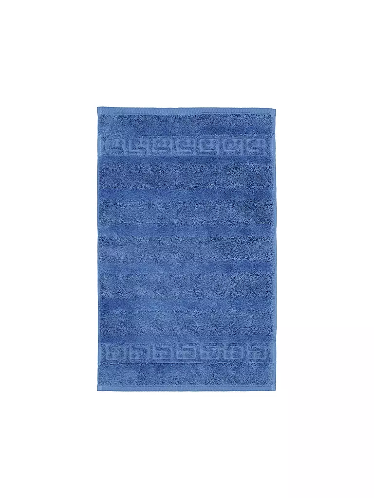 CAWÖ | Gästetuch NOBLESSE 30x50cm Saphir | blau