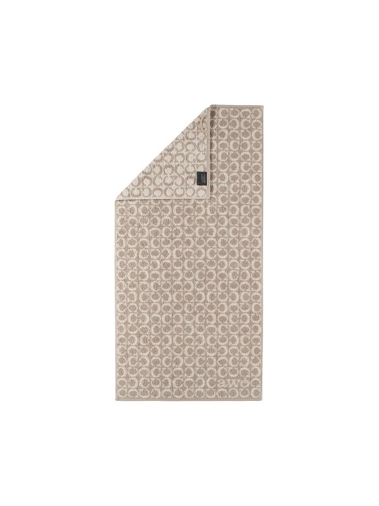 CAWÖ | Handtuch "Two Tone C-Allover" 50x100cm (sand) | beige