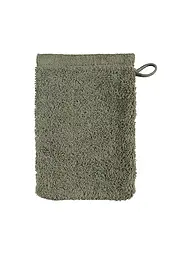 CAWÖ | Waschhandschuh 16x22cm C LIFESTYLE Field | dunkelgrün
