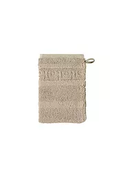 CAWÖ | Waschhandschuh NOBLESSE 16x22cm Agave | beige