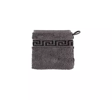CAWÖ Waschhandschuh Noblesse Duo 16x22cm Anthrazit