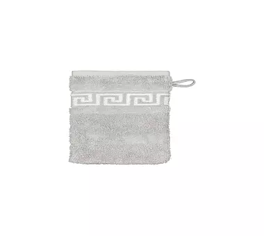 CAWÖ Waschhandschuh Noblesse Duo 16x22cm Platin