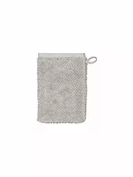 CAWÖ | Waschhandschuh Pure 16x22cm Natur | hellgrau