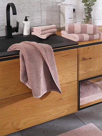 CAWÖ | Handtuch PURE STRIPE 50x100cm Vintage Rose
