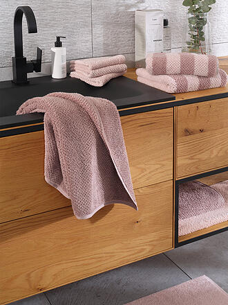 CAWÖ | Duschtuch PURE STRIPES 80x150cm Vintage Rose 