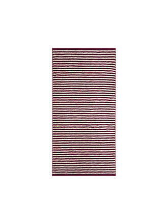 CAWÖ | Duschtuch 70x140cm CLUB STRIPES Burgund