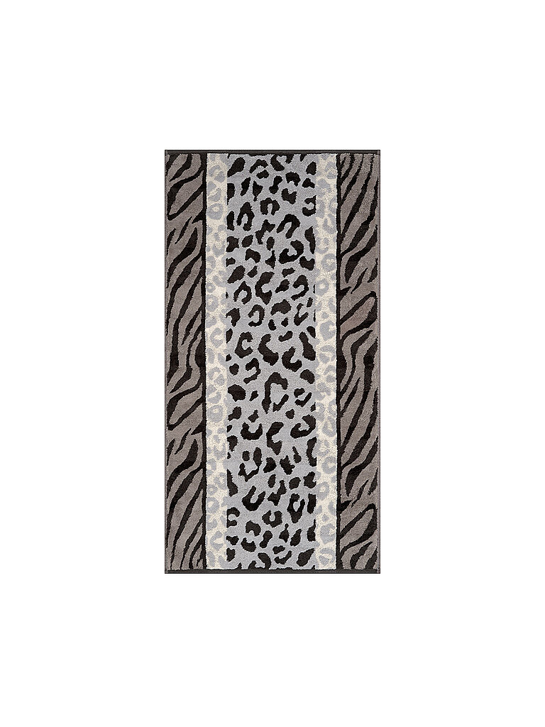 CAWÖ Drap de douche 80x150cm NOBLESSE ANIMAL Métal gris
