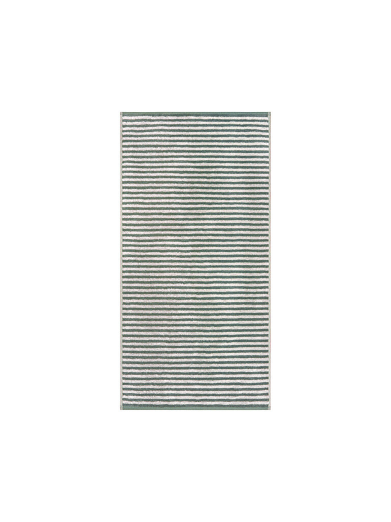 CAWÖ Toalla de ducha 70x140cm CLUB STRIPES Eucalipto verde