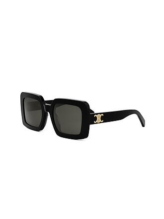 CELINE | Triomphe schwarze eckige Sonnenbrille 