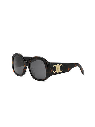 CELINE | Lunettes de soleil rondes havane Maxi Triomphe
