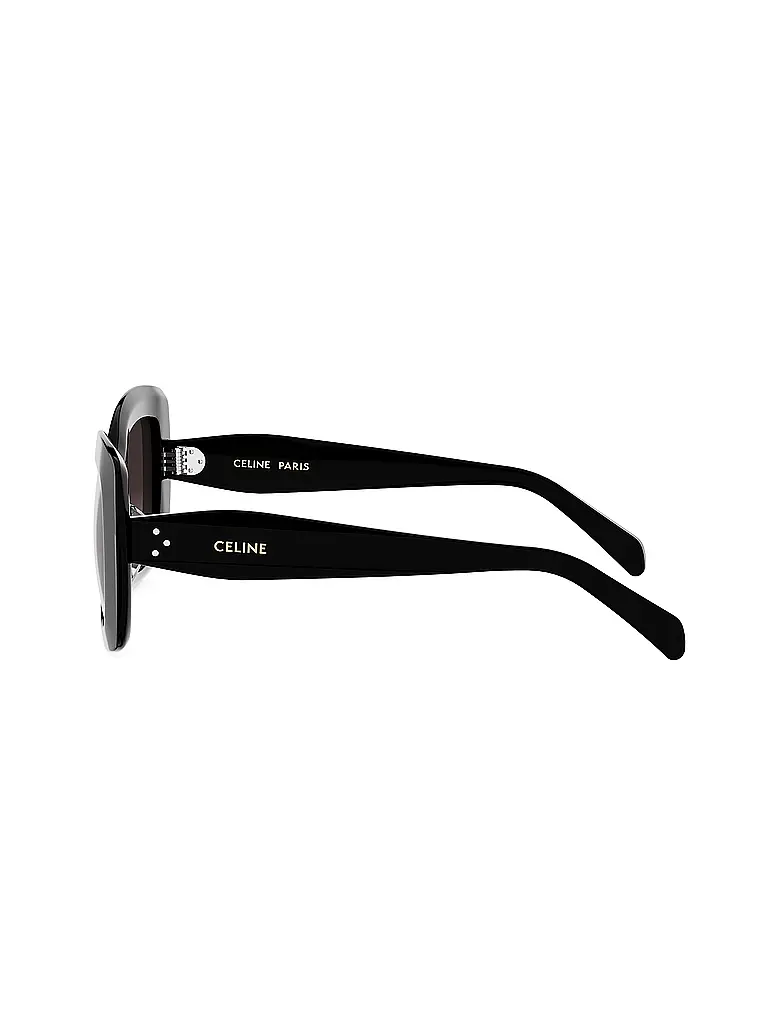 CELINE | CELINE 3 Dots schwarze eckige Sonnenbrille | schwarz