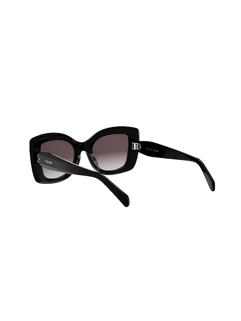 CELINE | CELINE 3 Dots schwarze eckige Sonnenbrille | schwarz