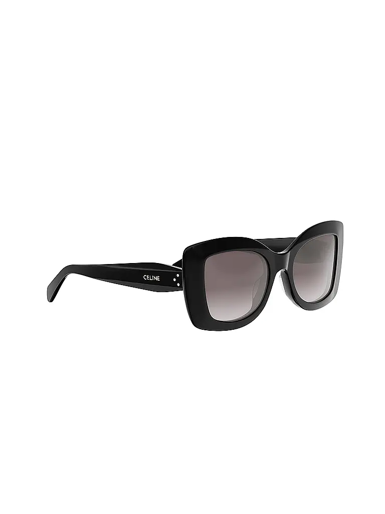 CELINE | CELINE 3 Dots schwarze eckige Sonnenbrille | schwarz