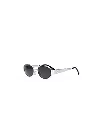 CELINE | Metal Triomphe silber ovale Sonnenbrille | silber