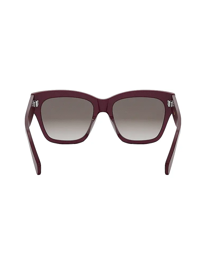 CELINE | Triomphe rote eckige Sonnenbrille | 