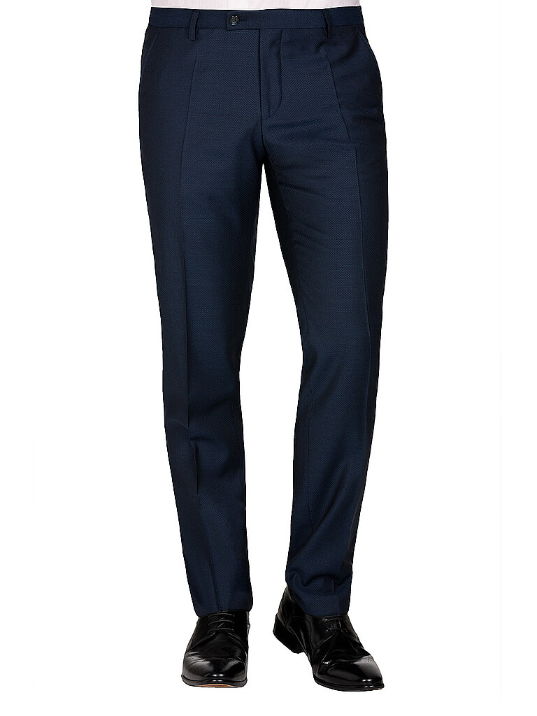 CG - CLUB OF GENTS Anzughose Birdsey blau | 102