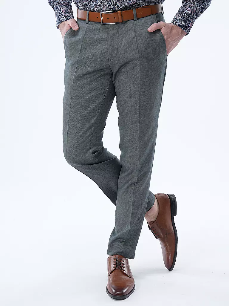 CG - CLUB OF GENTS | Anzughose Slim Fit PASCAL | hellgrün