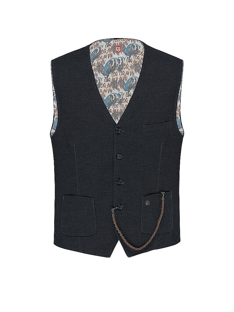 CG - CLUB OF GENTS | Gilet Slim Fit Miko | blau