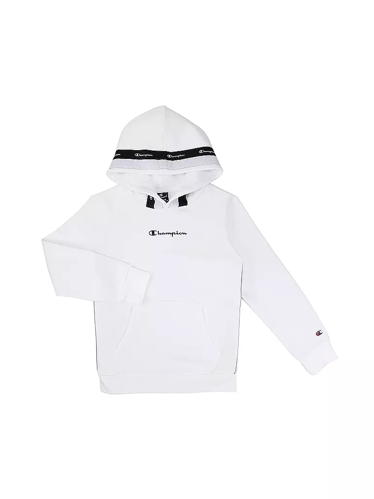 CHAMPION | Jungen Kapuzensweater - Hoodie  | weiss