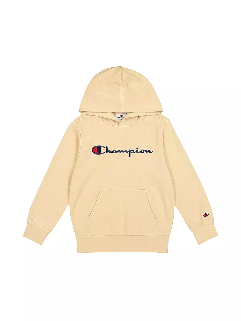 CHAMPION | Jungen Kapuzensweater - Hoodie  | beige