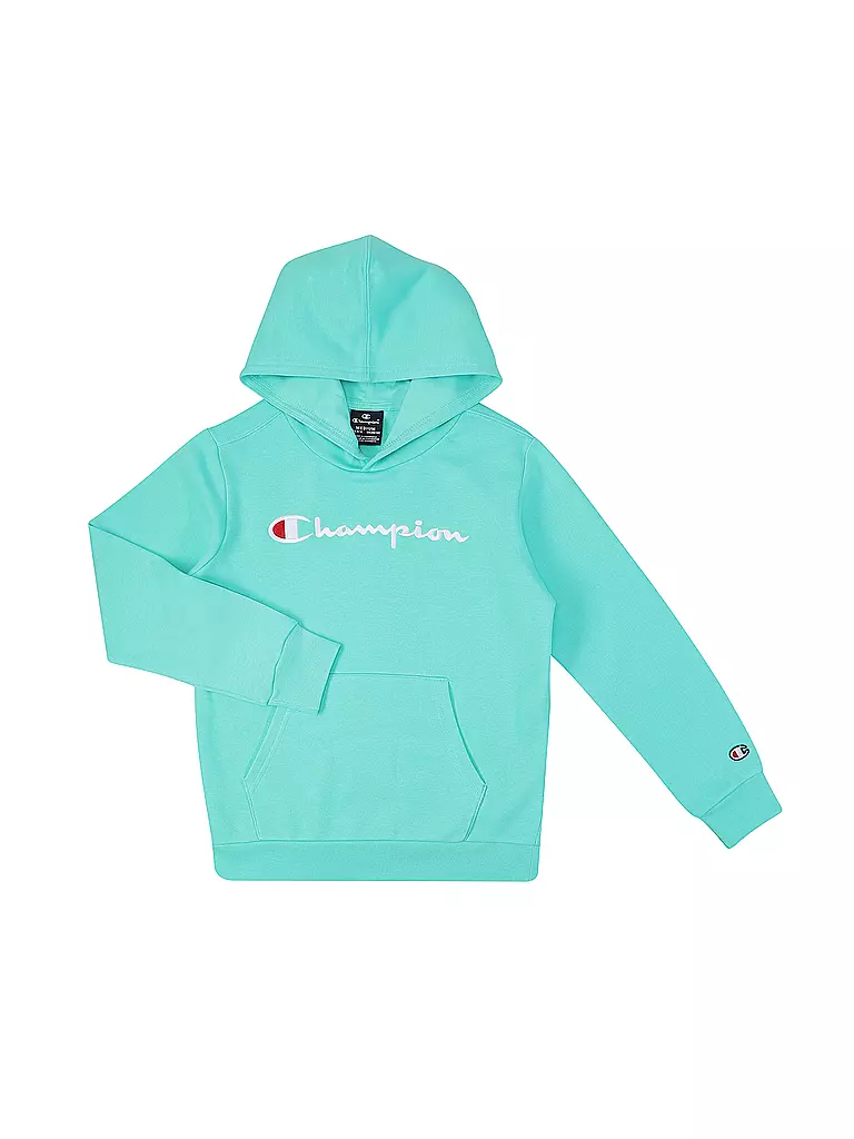 CHAMPION Jungen Kapuzensweater - Hoodie hellgrün