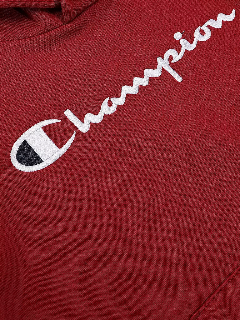 CHAMPION | Jungen Kapuzensweater - Hoodie | rot