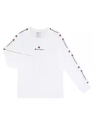 CHAMPION | Jungen Langarmshirt  | weiss