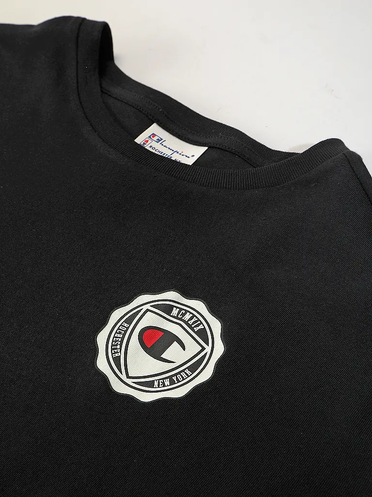 CHAMPION | Jungen Langarmshirt  | Schwarz