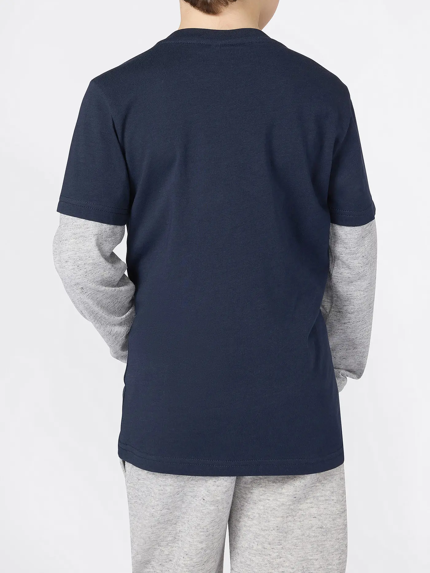 CHAMPION | Jungen Langarmshirt  | dunkelblau
